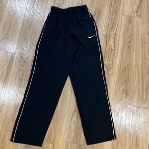 Black Nike warm up sweats